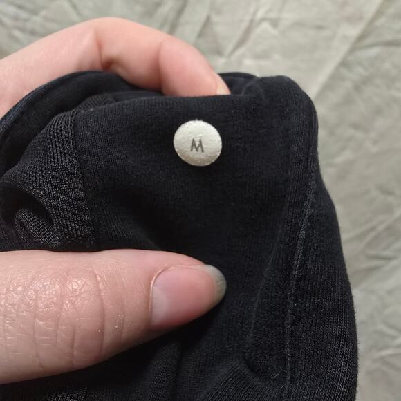 Lululemon black straight leg jogger mens medium zip pocket inner drawstring - Picture 11 of 12